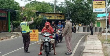 Pasien Covid Sembuh Bertambah, Polsek Jajaran Polres Gresik Rajin Gelar Razia Prokes