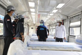 Pemprov Jatim Pesan Gerbong Khusus Pelayanan Pasien Covid di Inka Madiun