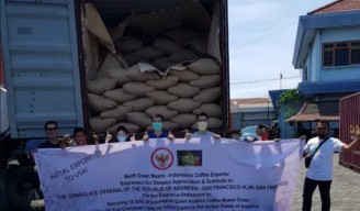18 Ton Kopi Arabika Asal Jawa Timur Sukses Mendarat di San Fransico AS