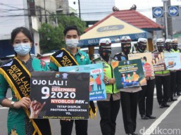 Polresta Sidoarjo Ajak Warga Gunakan Hak Pilih dan Tidak Golput