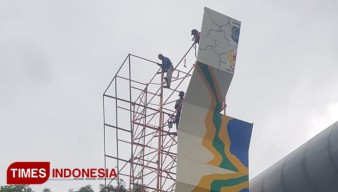 Wall Climbing Telah Berdiri, Atlet Panjat Tebing Kota Batu Janjikan Prestasi