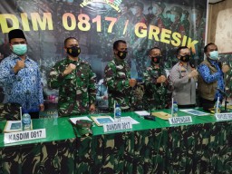 Jadi Korban Hoax Meninggal Dunia setelah Divaksin, Kasdim Gresik Sugeng : Saya Kaget, Saya Sehat wal Afiat