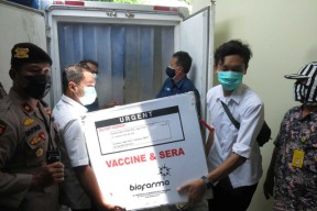 Sidoarjo Kembali Terima 4720 Dosis Vaksin Covid-19