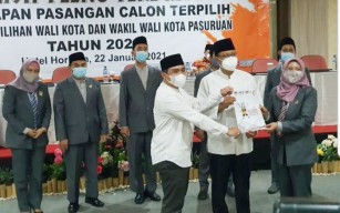 Akhirnya Gus Ipul Ditetapkan Sebagai Wali Kota Pasuruan