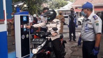 Hasil E-Parkir Parkiran Stadion Gajayana Lebihi Target 3 Kali Lipat