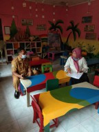 Gelar Sekolah Tatap Muka,Satgas Covid Wringinanom Gresik Bubarkan Pembelajaran