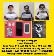 Kurir Sabu Asal Ngelom Sidoarjo Diringkus Polres Gresik