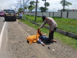 2 Warga Lamongan Tabrakan di Gresik, 1 Orang Tewas di Lokasi