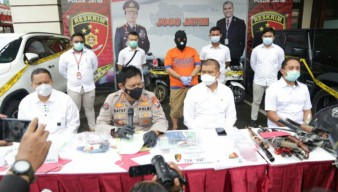 Buronan Kasus Penipuan Tanah Rp 225 Miliar Ditangkap Subdit Harda Polda Jatim di Solo