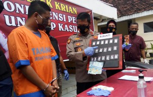Mengejutkan, Pengakuan Tersangka di Sidoarjo Jualan Sabu Hanya Untuk Modal Nikah