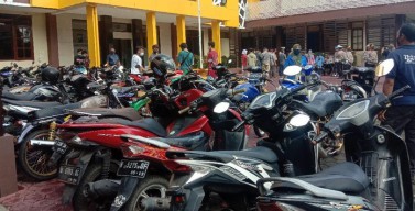 Anak Muda Probolinggo Masih Suka Balapan Liar, 52 Motor Disita