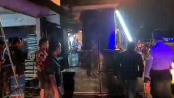 Angel Temen Tuturane, Satgas Covid Pasuruan Bubarkan Pesta Musik Tahun Baru