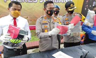 Selama Januari, Polres Jombang Amankan 33 Tersangka Tindak Pidana