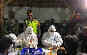 Sudah Langgar Jam Malam, Mabuk Lagi, Pemuda Tuban Ini Langsung Dirapid Tes