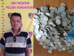 Tukarkan Uang Koin Rp 700 Ribu dapat Rp 3 Juta, Warga Kali Lom Berurusan dengan Polisi
