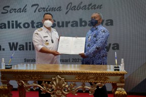 Kado Manis di Akhir Jabatan Whisnu,  Surabaya Nol Kasus Covid-19