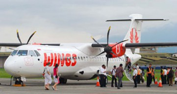 Lion  Air Grup Umumkan Pembatalan Penerbangan Di Bandara Blimbingsari Banyuwangi Karena Abu Gunung Raung