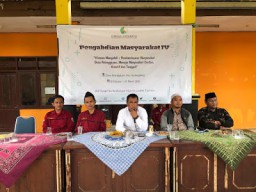 Sempat Tak Maksimal, Himasa Surabaya Hidupkan Lagi Perpusdes Palenggiyan