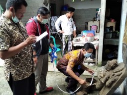 Dua Benda Diduga Arca Siwa, Ditemukan di Tulungagung