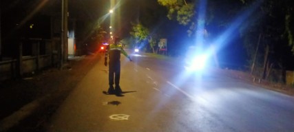 Penyeberang Jalan Meninggal Tertabrak Motor di Kalipadang Benjeng