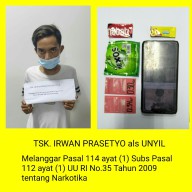 Polres Gresik Bongkar Jaringan Pengedar Sabu Dalam Wafer