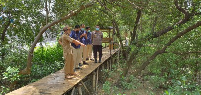 Petrokimia Gresik Bakal Kembangkan Ekowisata Mangrove di Desa Sukorejo Kebomas Gresik