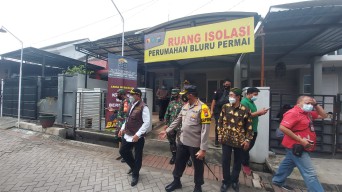 Pastikan Penerapan PPKM Mikro Sesuai Inmendagri, Forkopimda Sidoarjo Sidak Posko Bluru Kidul