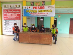 Polres Gresik Siap Mengawal PPKM Skala Mikro