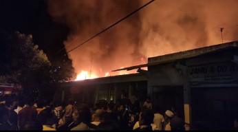 Pasar Kepohbaru Bojonegoro Terbakar