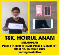 Sopir Lyn Surabaya-Gresik Dibekuk Karena Miliki 1,2 Gram Sabu
