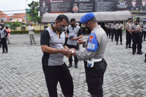 Bid Propam Polda Jatim Gelar Operasi Ketertiban dan Kedisiplinan di Polresta Sidoarjo