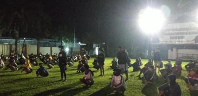 Pembalap Liar di Blitar Semburat Saar Dirazia Polisi, Ada yang Masuk Sawah hingga Menceburkan Motor ke Sungai