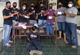 Begal Motor Pasrepan Bertekuk Lutut di Depan Buser Polres Pasuruan