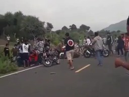 Polres Jember Selidiki Video Viral Balapan Liar Seruduk Emak dan Anak