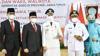 Ipuk Sugirah Dilantik Bupati dan Wabup Banyuwangi, Ini Harapan Warga
