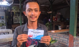 Disuntik Vaksin Sinovac Dosis Kedua, Wartawan Bojonegoro : Nafsu Makan Bertambah