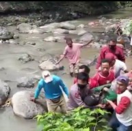 Geger Mayat Dikira Sampah di Tepi Sungi Blorong Banyuwangi