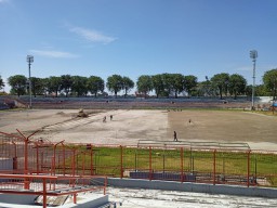 Stadion Gelora 10 November Disiapkan untuk Gelaran Porprov dan Puslatcab Sepak Bola