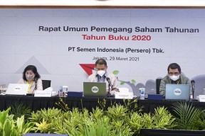 Semen Indonesia Bagikan Deviden 40% Senilai Rp 1,12 Triliun