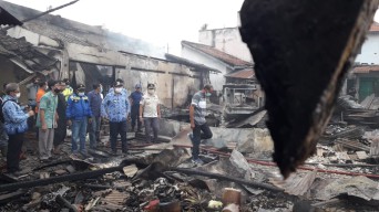 400 Pedagang Terdampak Kebakaran Pasar Campurdarat, Pemkab Siapkan Lokasi Baru