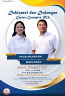Kabar Deklarasi Puan-Moeldoko Capres-Cawapres 2024 di Surabaya Dipastikan Polisi Hoax
