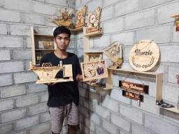 Berangkat dari Keprihatinan, Para Pemuda Ponorogo Buka Usaha Kerajinan Kayu