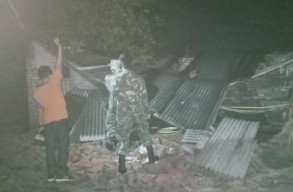 Diterjang Puting Beliung 7 Rumah di Mojoanyar Mojokerto Rusak