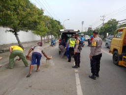 Gagal Nyalip Truk, Pemotor Perempuan Ini Dijemput Malaikat Maut