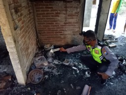 Kebakaran Rumah di Ponorogo, Satu Orang Terbakar