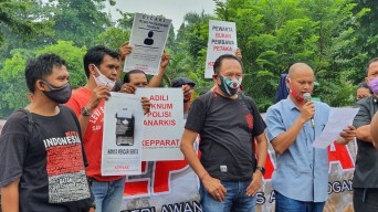Jurnalis hingga LSM di Pasuruan Gelar Aksi Tuntut Pengusutan Kasus Kekerasan Jurnalis