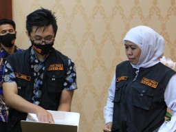 Jatim Bebas Zona Merah Covid-19, Khofifah Targetkan Segera Zona Hijau