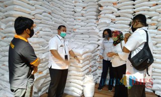 Hadapi Ramadan dan Lebaran, Bulog Kediri Pastikan Stok Beras Aman