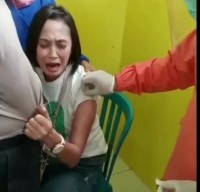 Polwan Cantik Pasuruan Takut Disuntik Saat Divaksin Viral, Ini Pengakuannya