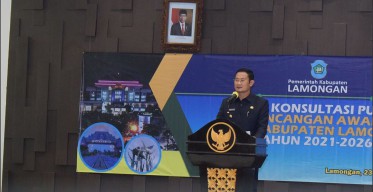 Susun RPJMD Lamongan, Bupati Tekankan Semua Arsitektur Kinerja Terintegrasi ke Semua OPD